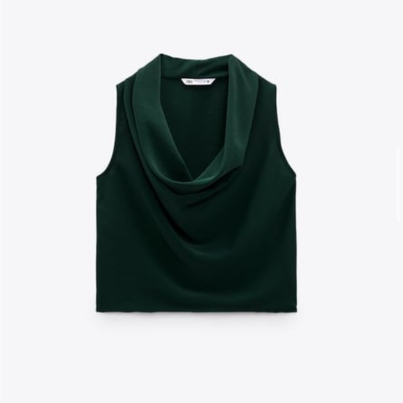 Zara Tops - NWT Zara Flowy Neckline Blouse